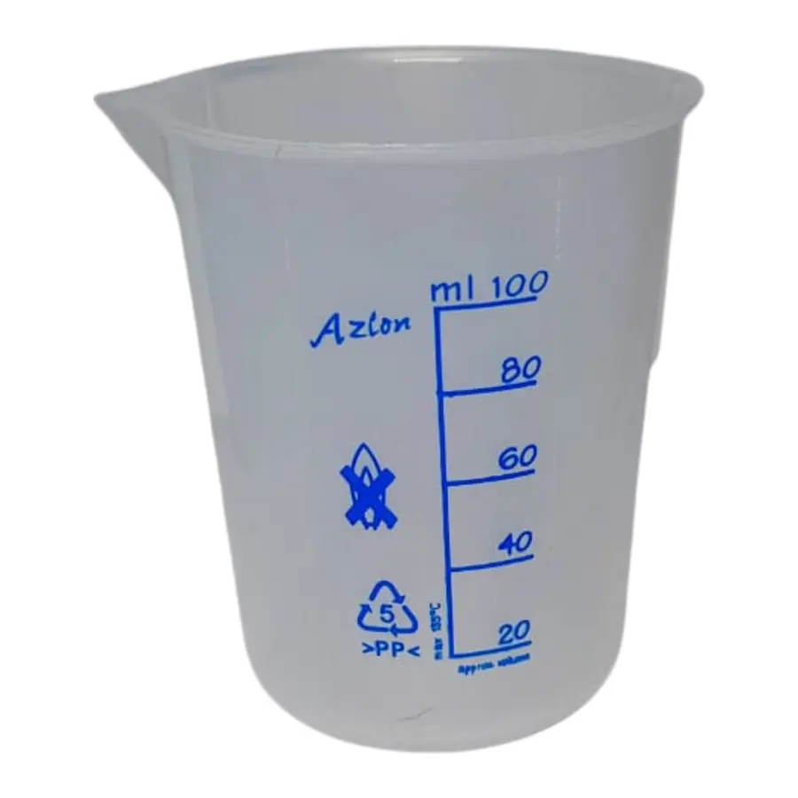 Vaso medidor plástico 100 ML