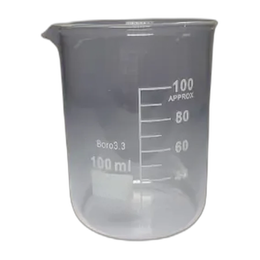 VASO MEDIDOR VIDRIO 100ML